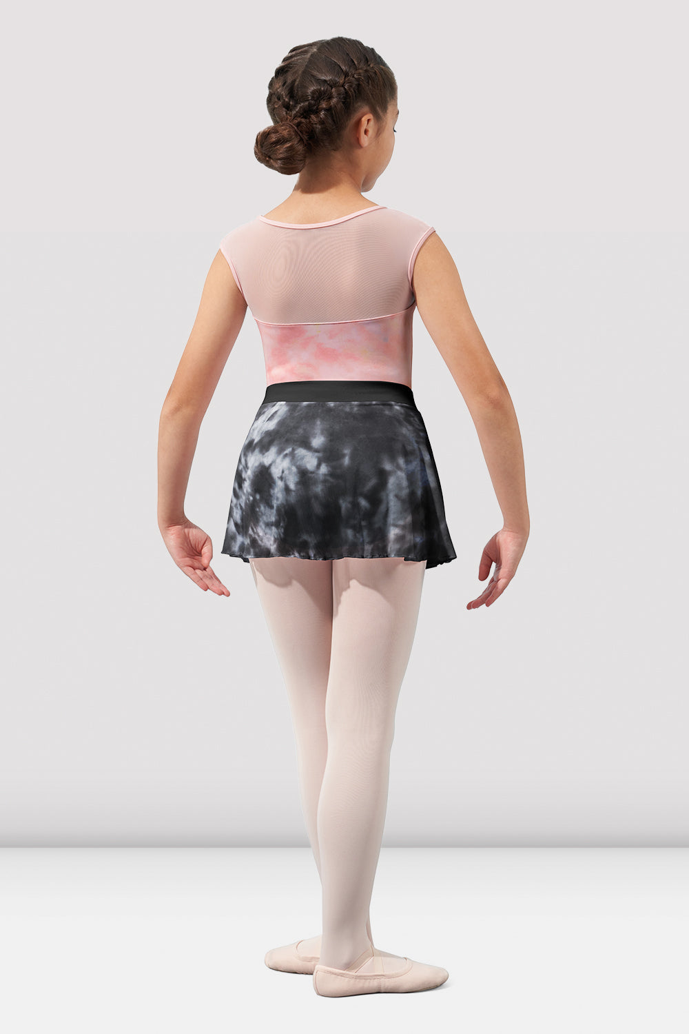 Girls Mirella Watercolor Pull On Skirt