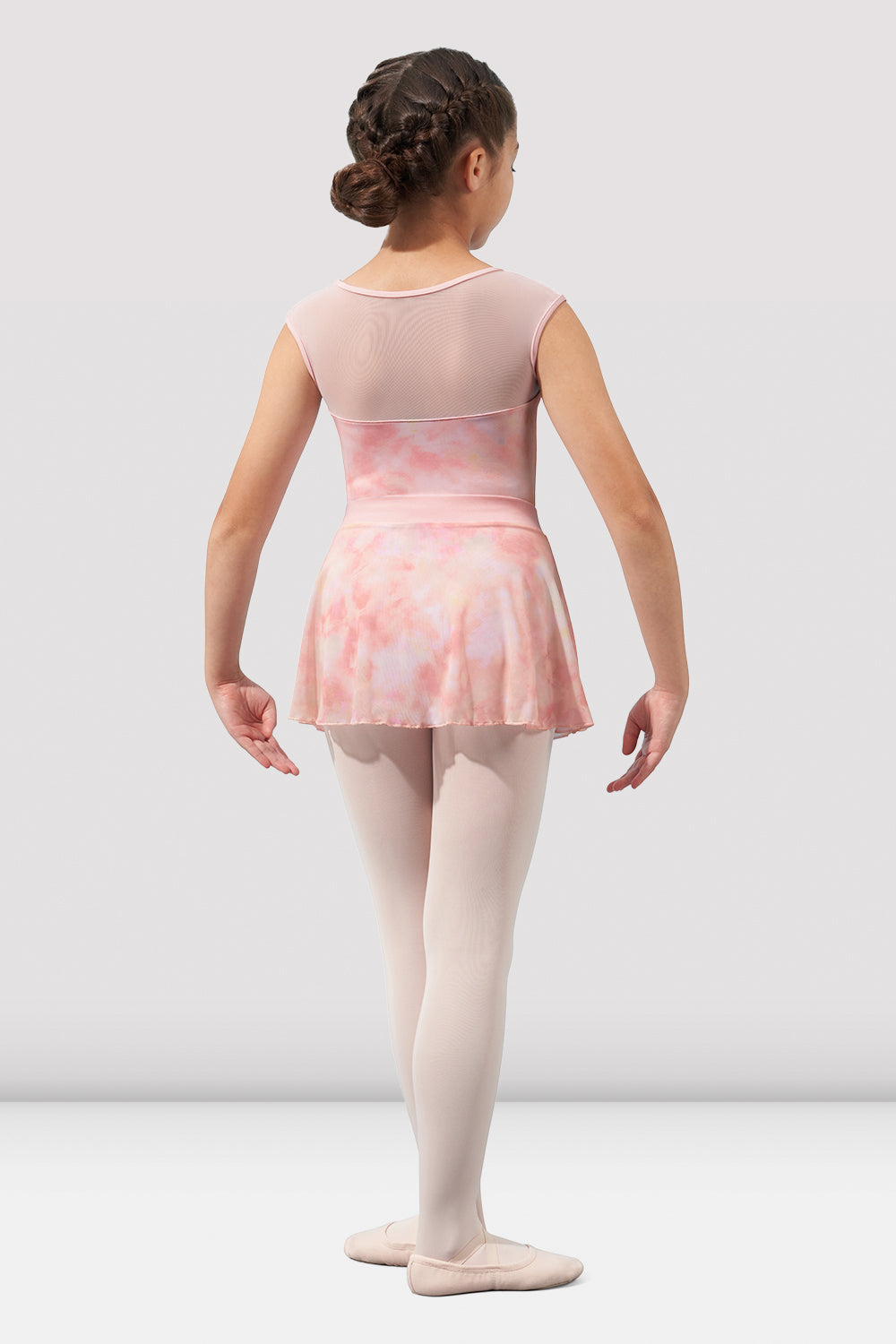 Girls Mirella Watercolor Pull On Skirt