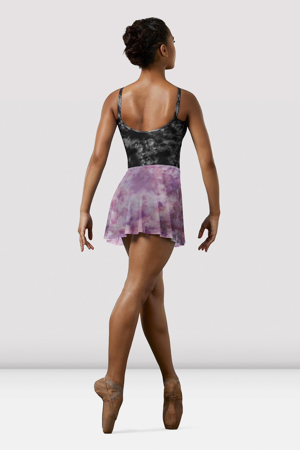 Ladies Mirella Watercolor Mesh Pull On Skirt