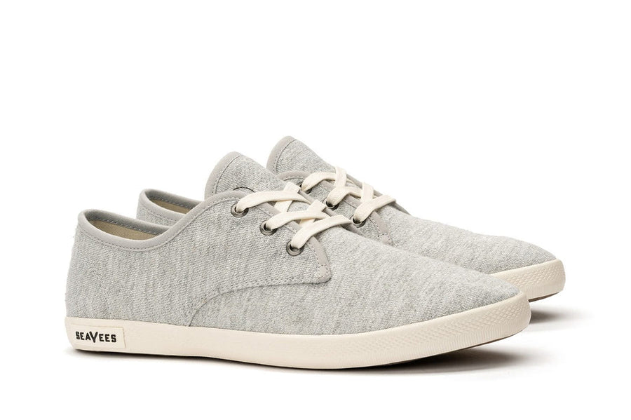 Men's Sixty Six Sneaker in Heather Grey canvas, three-quarter view