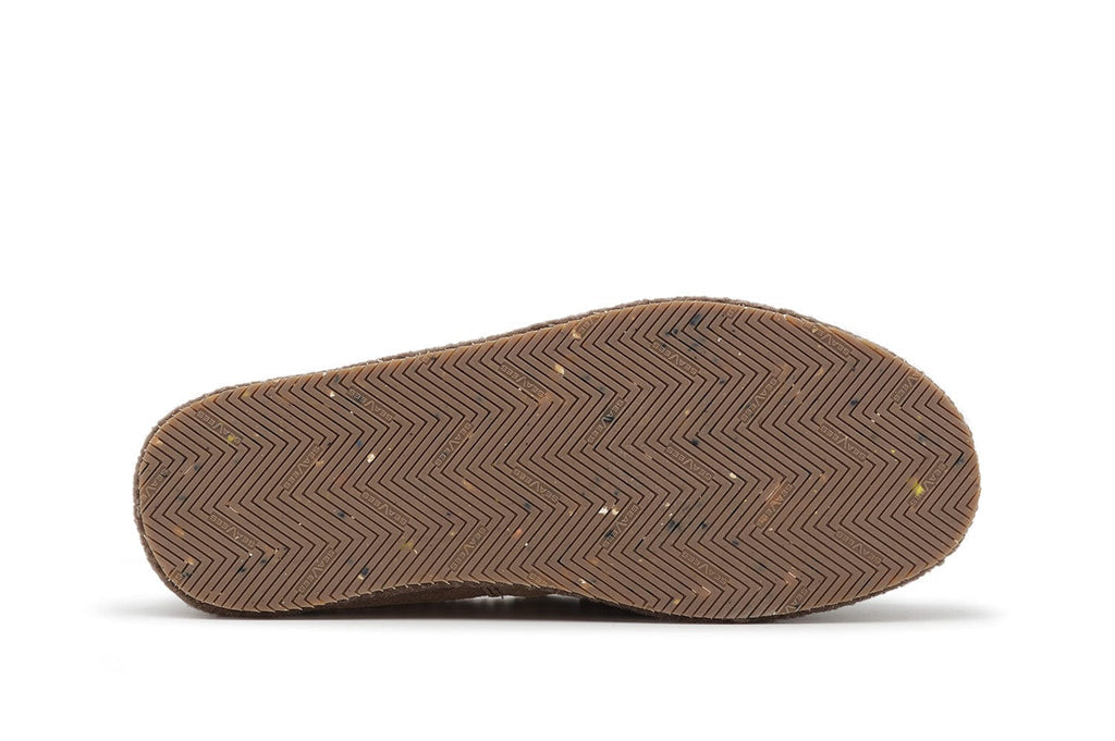 Men's Lodge Slipper in Woodsmoke suede, outsole view