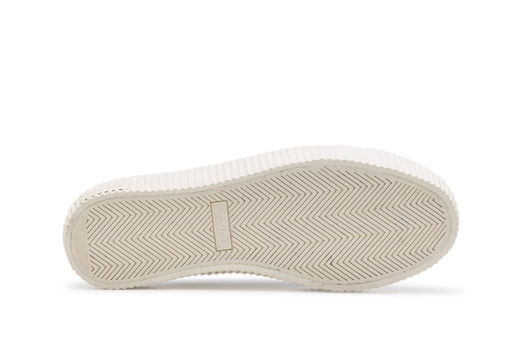 Men's Sato Oxford in Black canvas, outsole view