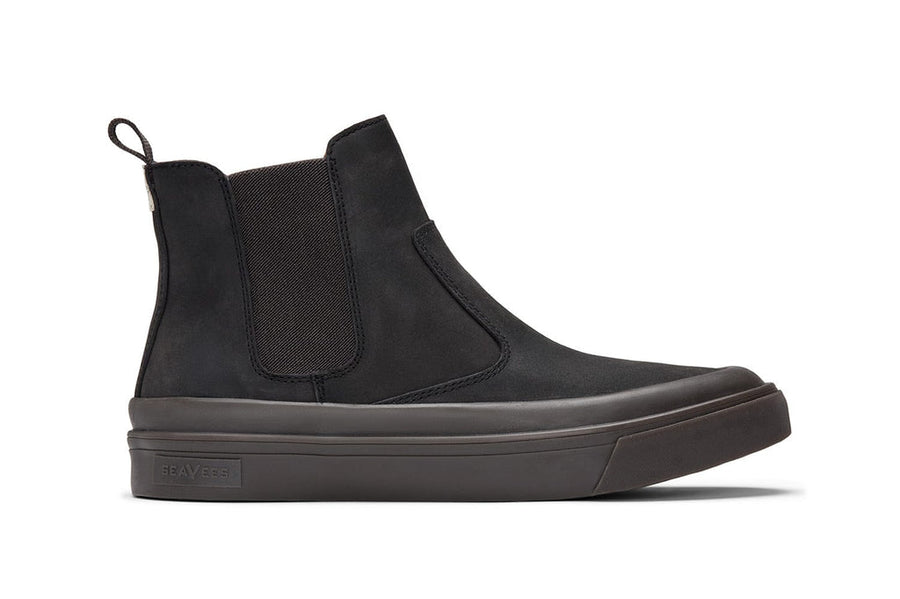 Men's Beyond & Back Boot in Black leather, side view