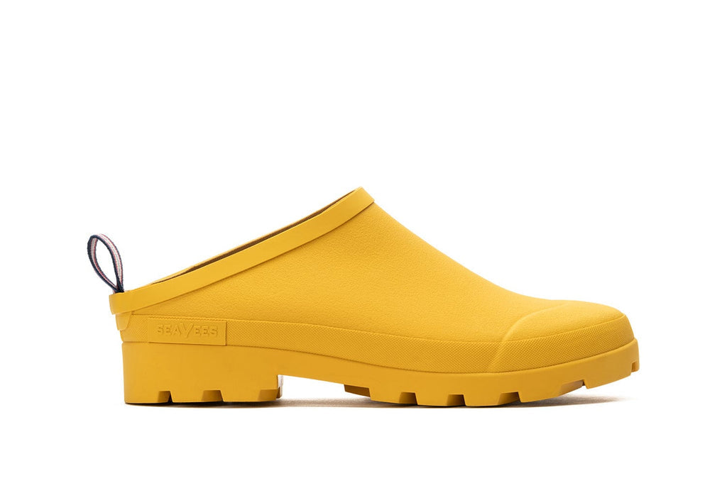 Men's Bodega Clog in Calendula rubber, side view