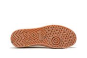 Men's Clipper Sneaker in White leather and suede, outsole view