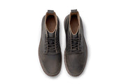 Men's Dispatch Boot in Black Top leather, top view