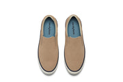 Men's Hawthorne Slip On in Camel suede, top view