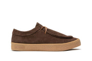 Men's Hayward Loafer in Chocolate suede, side view