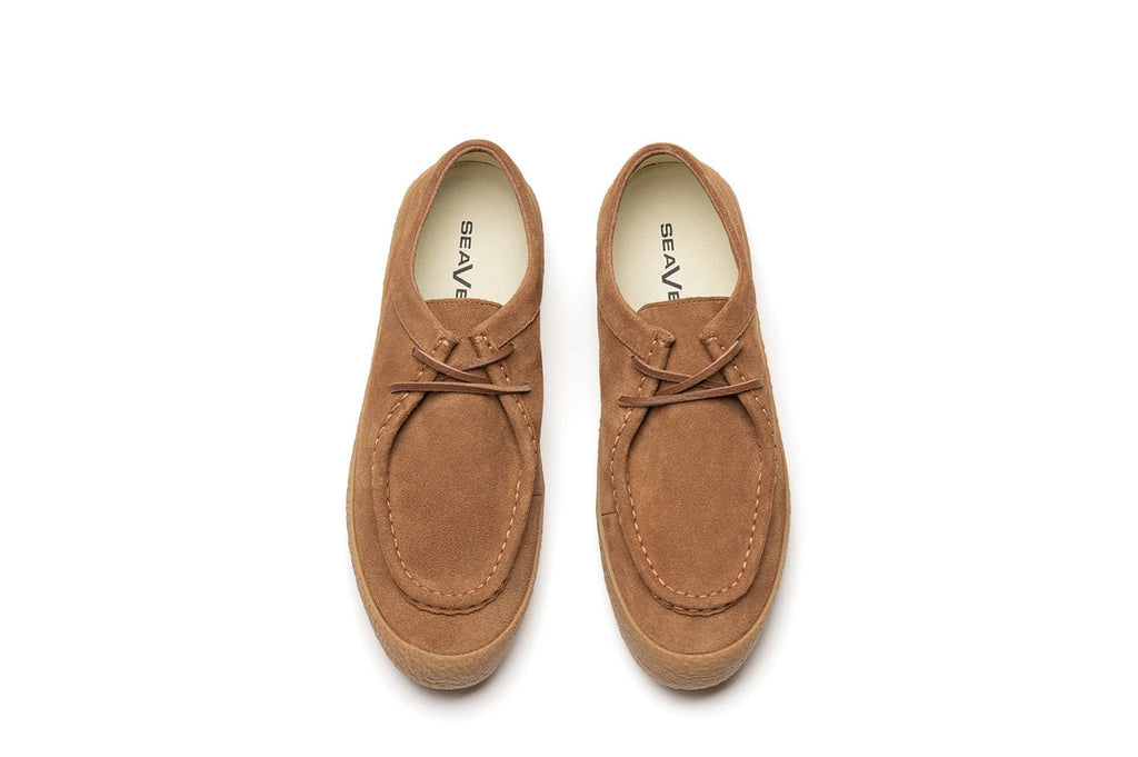 Men's Hayward Loafer in Tobacco suede, top view