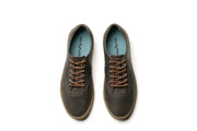 Men's Hermosa Sneaker in Charcoal leather, top view