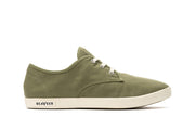 Men's Sixty Six Sneaker in Surplus Green canvas, side view