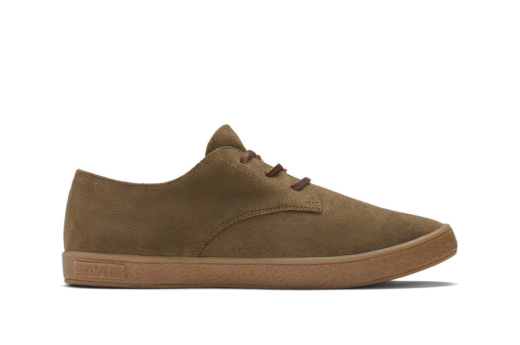 Men's Sun-tans Buck in Dusty Olive suede, side view