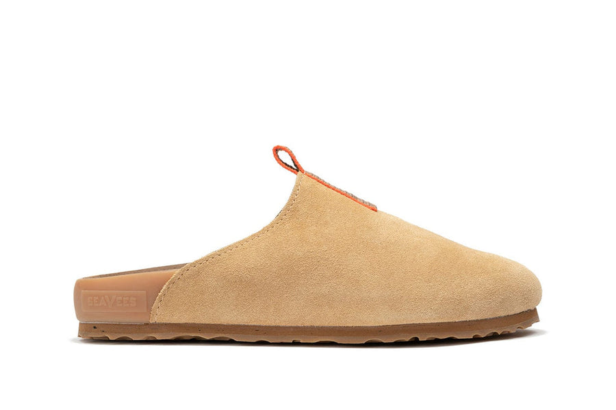 Men's Tiburon Trekker sandal in Maple suede, side view