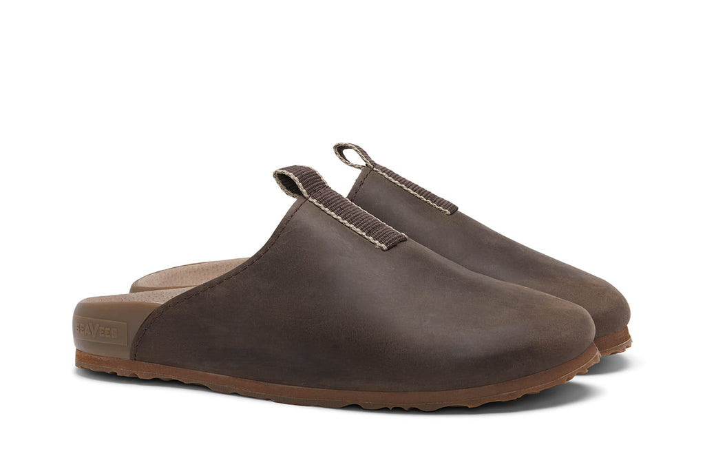 Men's Tiburon Trekker sandal in Bark leather, three-quarter view