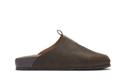 Men's Tiburon Trekker sandal in Black Olive leather, side view