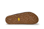 Men's Tiburon Trekker sandal in Espresso suede, outsole view