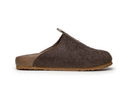 Men's Tiburon Trekker sandal in Espresso suede, side view