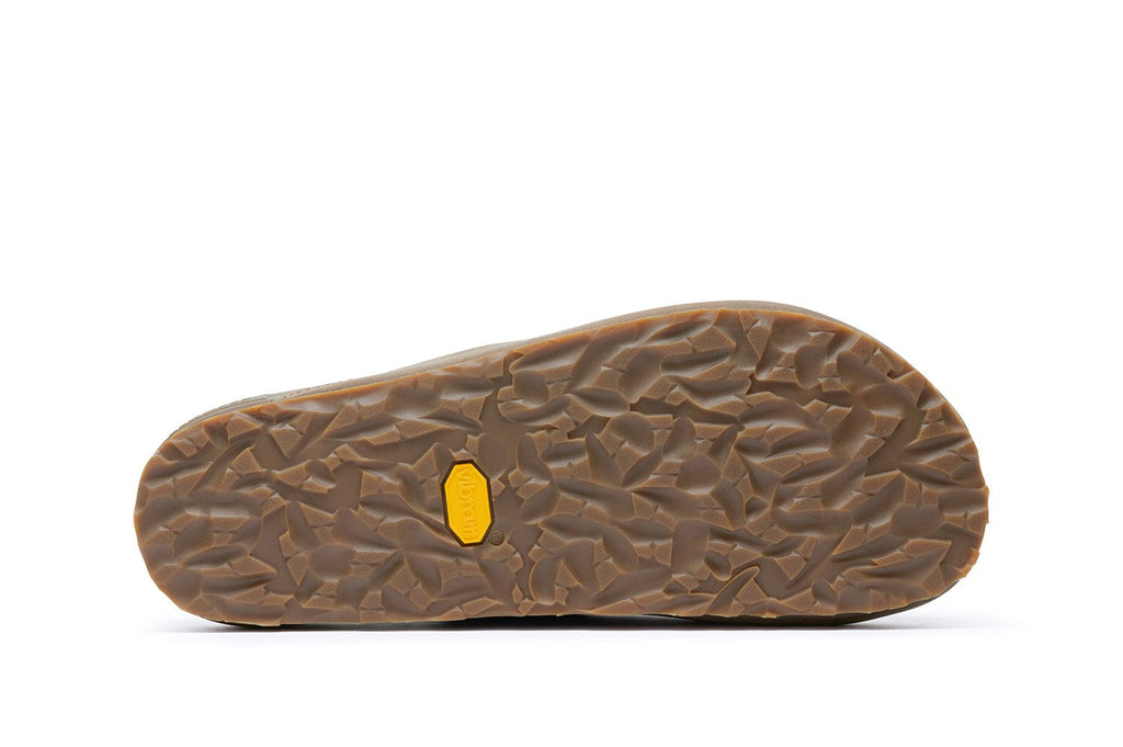 Men's Tiburon Trekker sandal in Fossil leather, outsole view