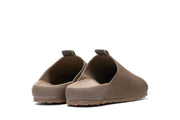 Men's Tiburon Trekker sandal in Fossil leather, heel view