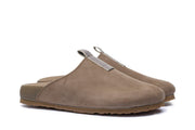 Men's Tiburon Trekker sandal in Fossil leather, three-quarter view