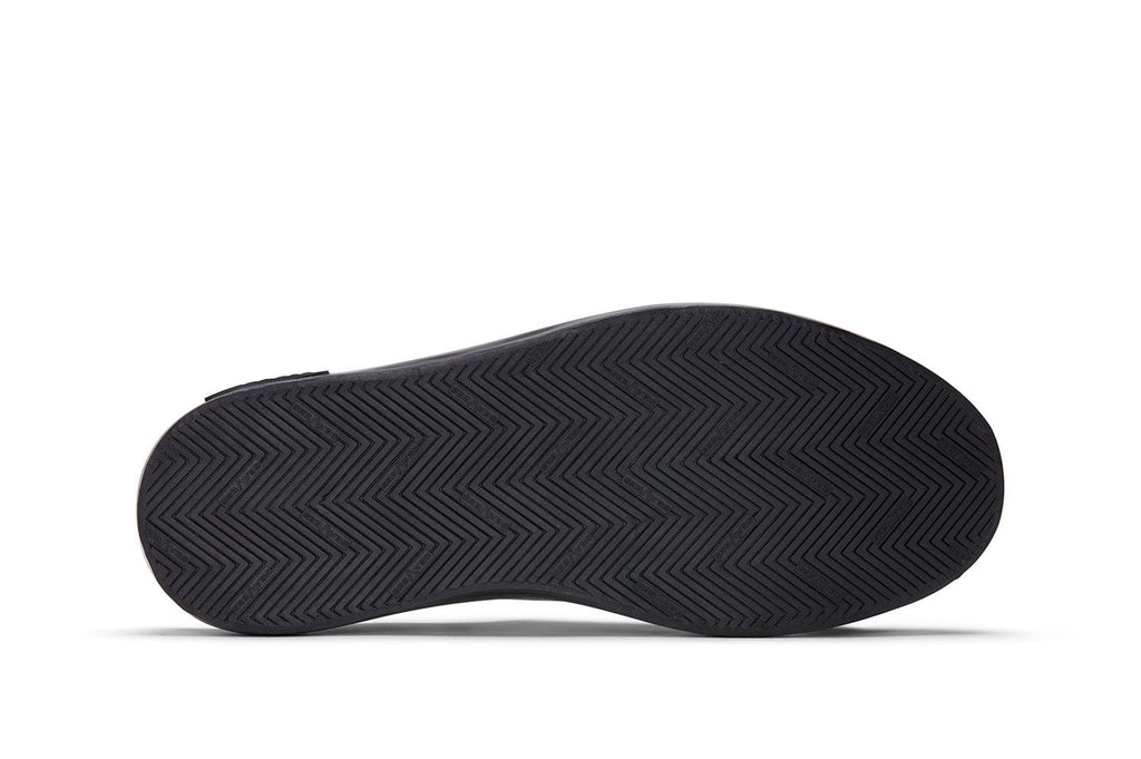Men's Williams Mule in Black rubber, outsole view