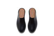 Men's Williams Mule in Black rubber, top view