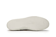 Men's Founders Edition Yacht Shoe in White canvas, outsole view