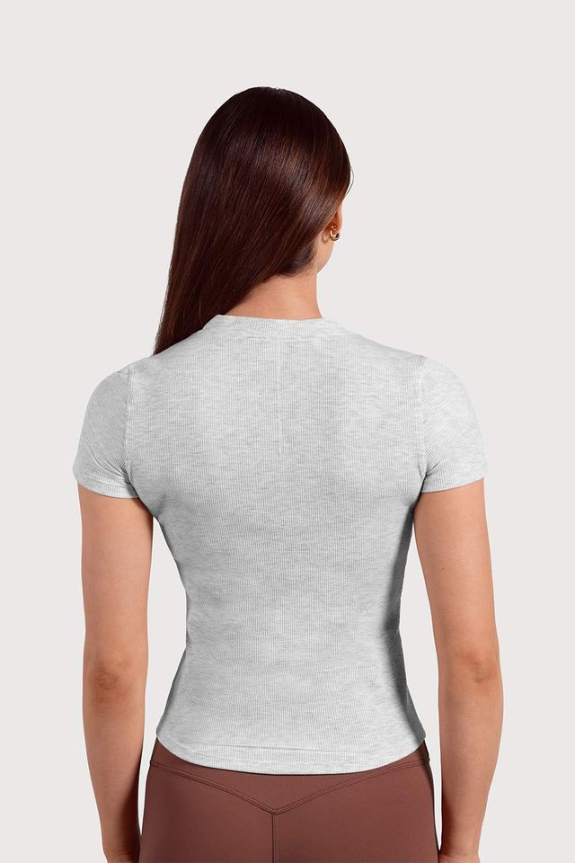Ladies Active Fitted Short Sleeve Top