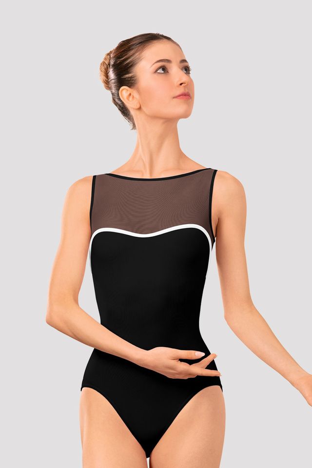 Ladies Arno Boat Neck Leotard