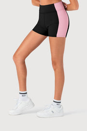 Girls Arch Contrast Rib Short