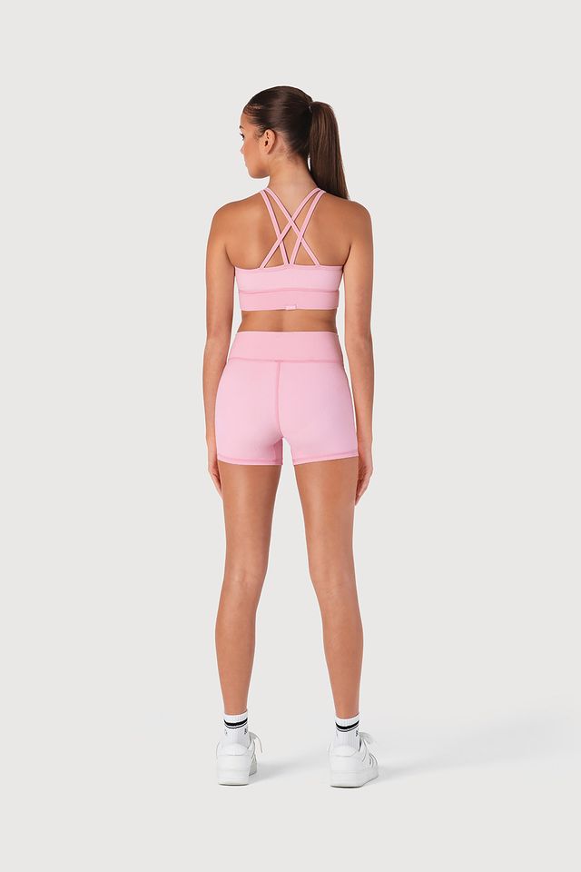 Girls Rib Striker Crop Top