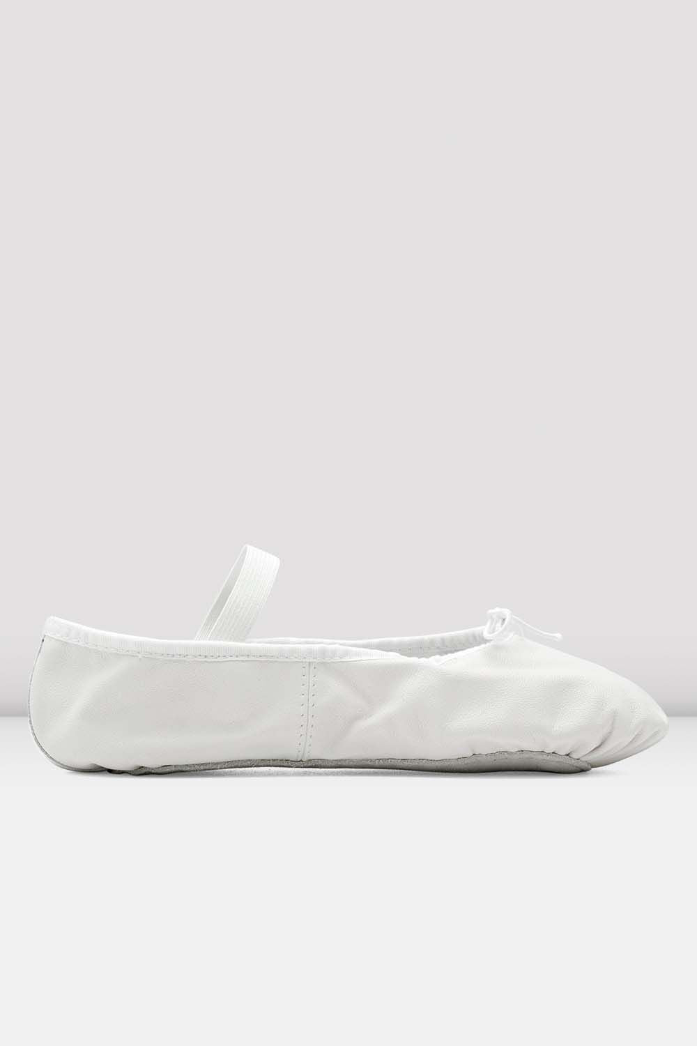 Ladies Dansoft Leather Ballet Shoes