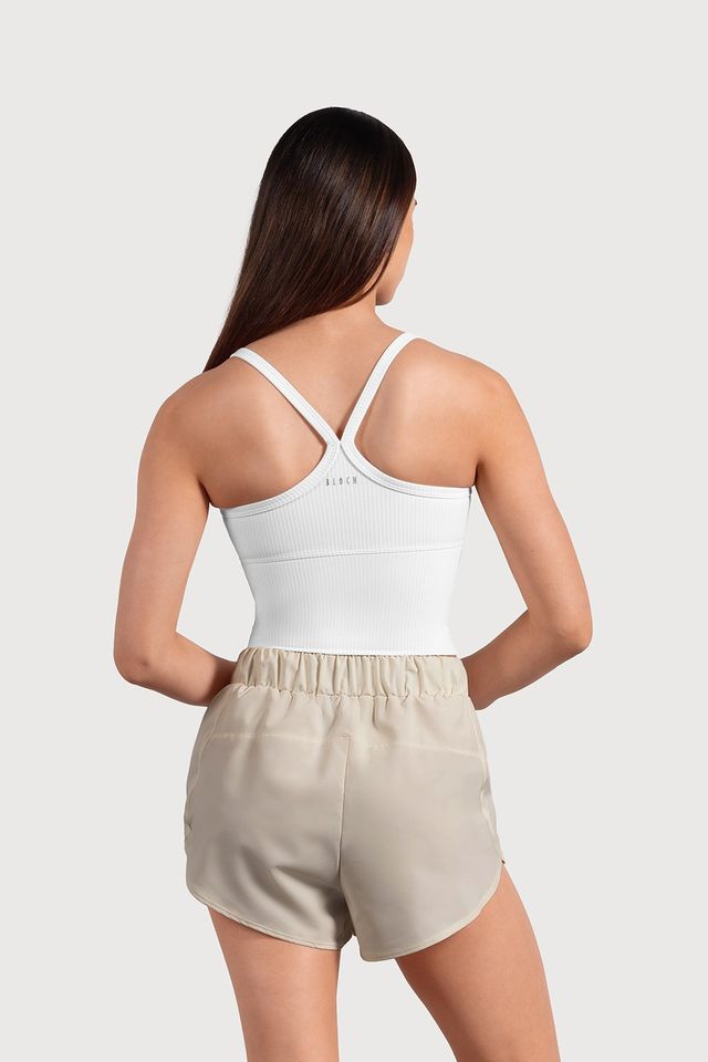 Ladies Active Rib Resistance Camisole Top