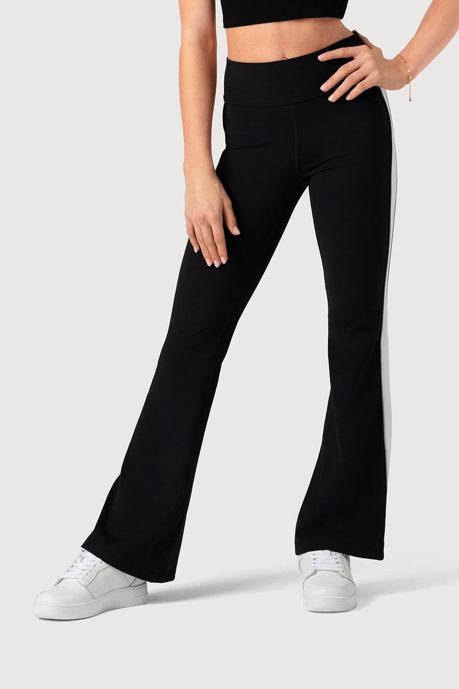 Girls Contrast Flared Legging