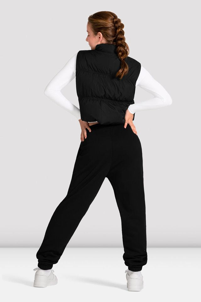 Girls Cropped Puffer Jacket