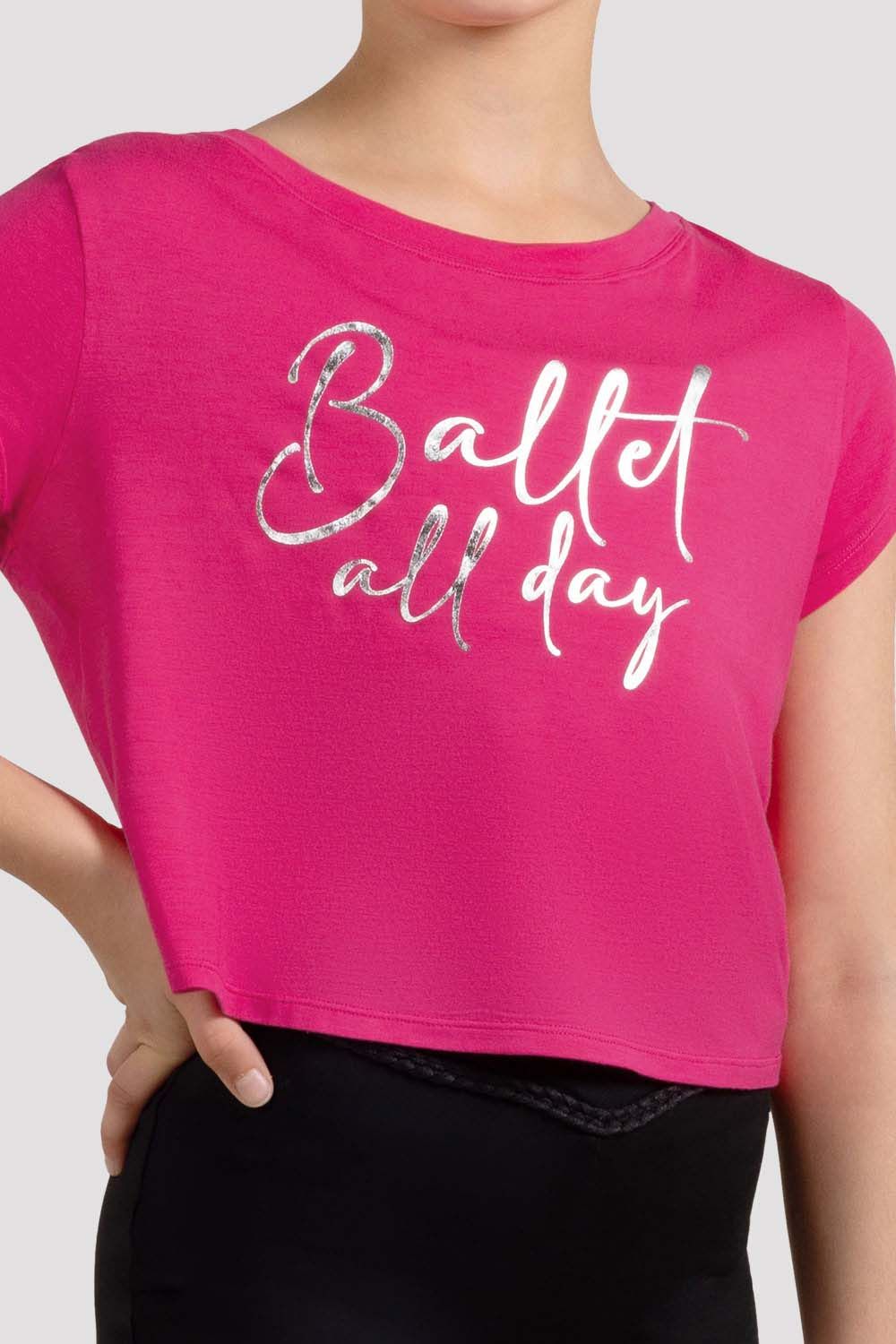Girls Mirella Ballet Print Top