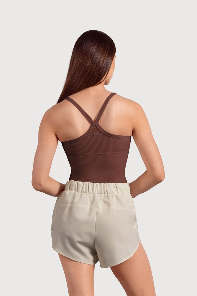 Ladies Active Rib Resistance Camisole Top