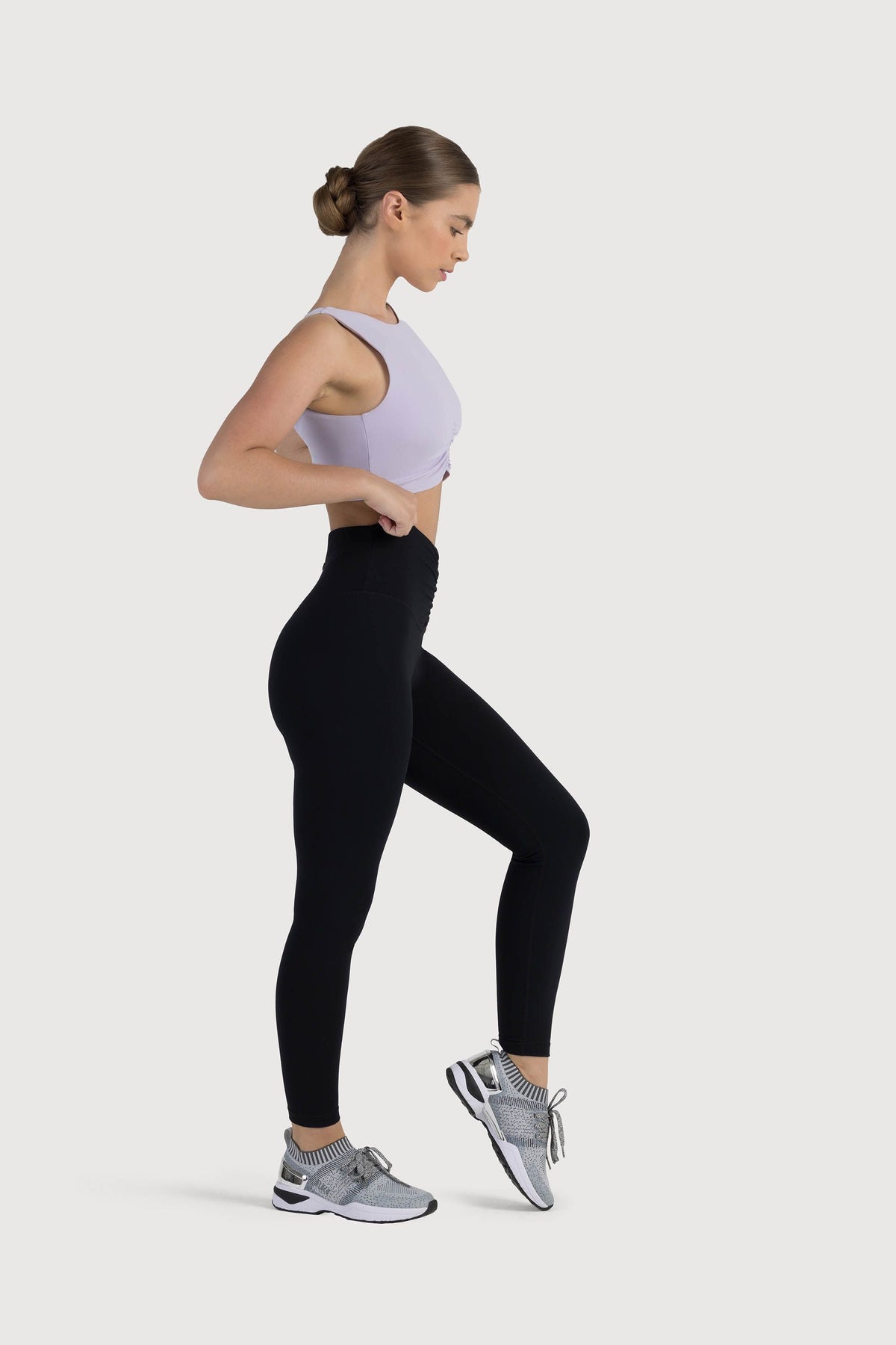 Bloch Technique Scrunch Hem Crop