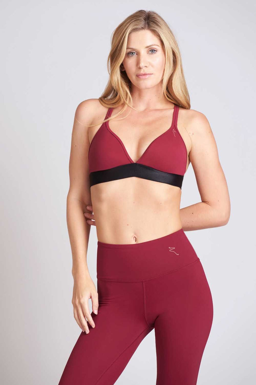 Maya Double Strap Bra Top