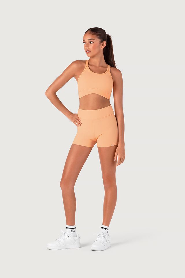 Girls Rib Striker Crop Top