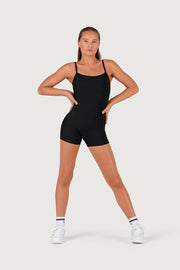 Girls Rib Cut Out Unitard