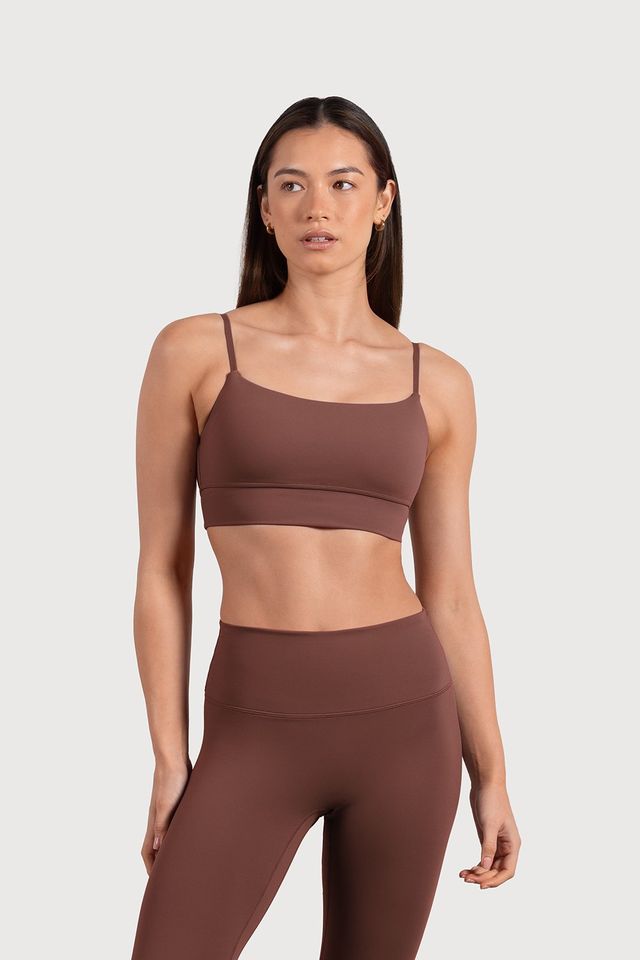 Ladies Active BLOCHeverhold Scoop Back Bra Top