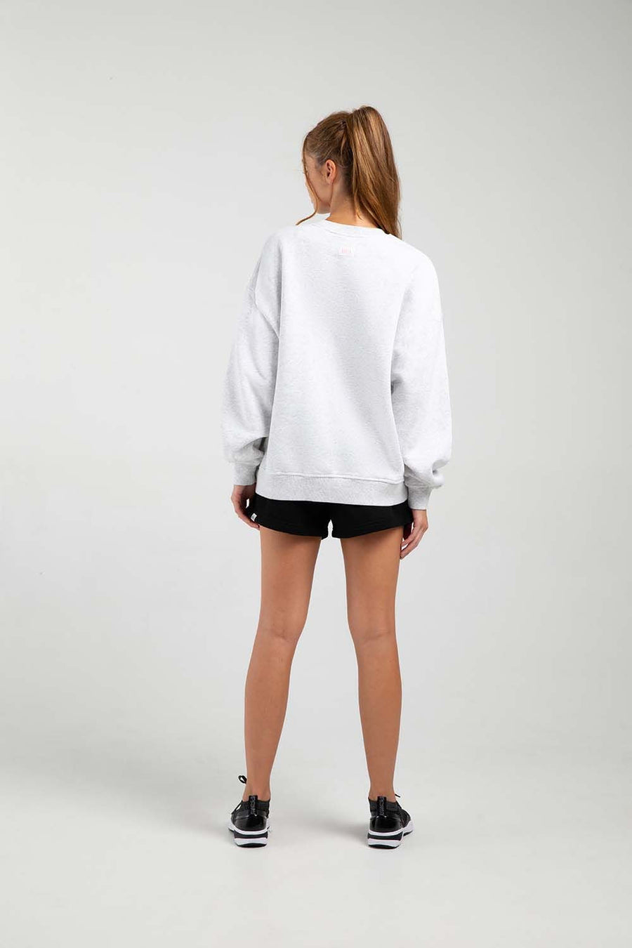 Off-Duty Oversized Crew Sweatshirt