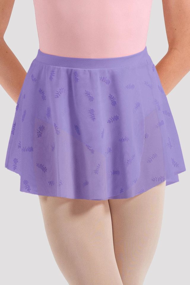 Girls Mila Floral Mesh Skirt