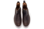 Women's Salt Creek Boot in Dark Chocolate leather, top view