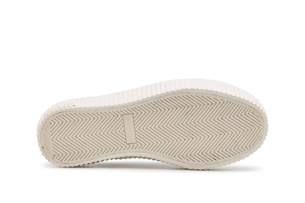 Women's Sato Oxford in Black canvas, outsole view