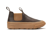 Women's Ballard Boot in Coffee Bean leather, side view