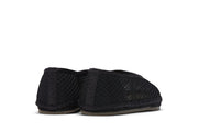 Women's Biltmore Ballet in Black mesh, back view