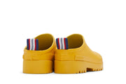 Women's Bodega Clog in Calendula rubber, back view
