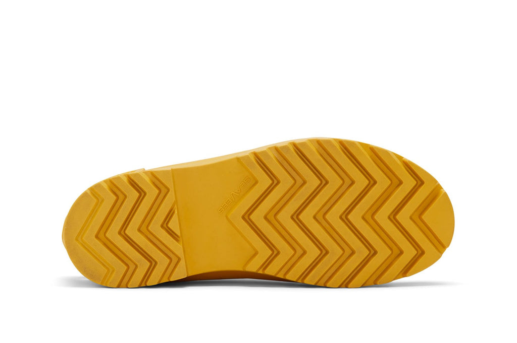 Women's Bodega Clog in Calendula rubber, outsole view
